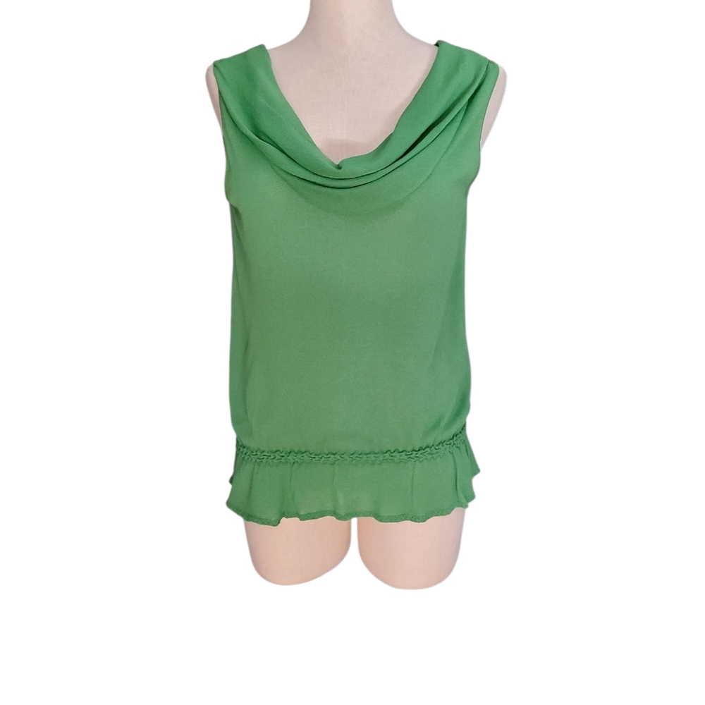 Moschino Cheap&Chic Jade Green Fine  Knit Top
